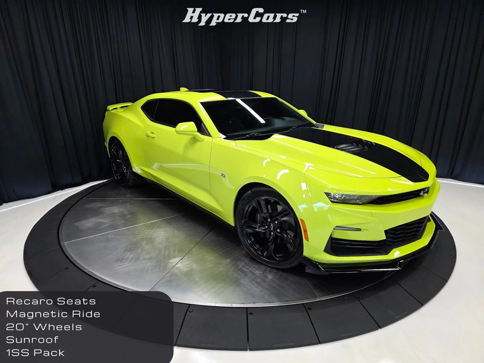 Yellow 2020 Chevrolet Camaro SS for sale in New Albany, IN