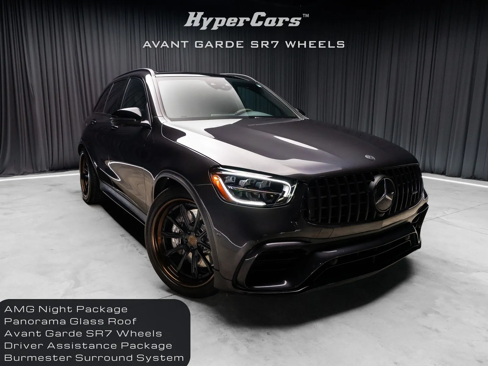 Black 2020 Mercedes-Benz GLC 63 AMG for sale in New Albany, IN