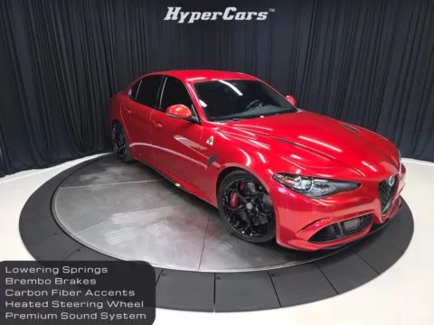 Gray 2017 Alfa Romeo Giulia Quadrifoglio for sale in New Albany, IN