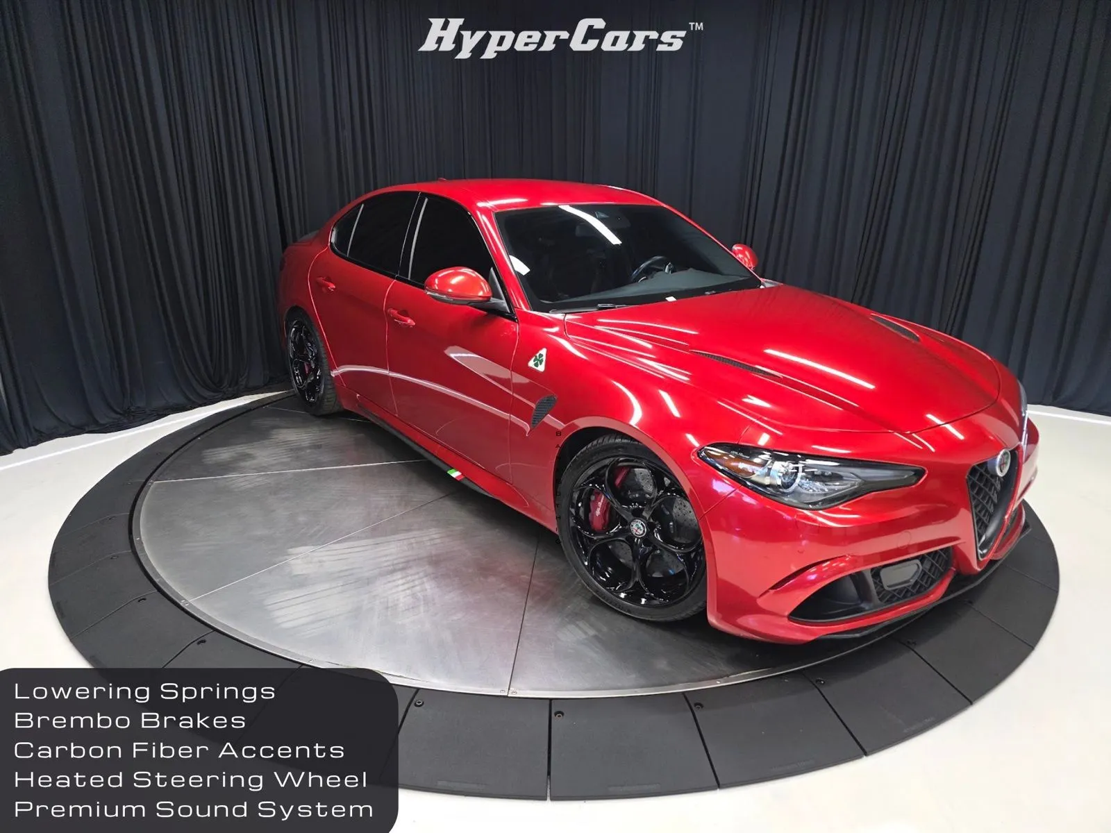 Gray 2017 Alfa Romeo Giulia Quadrifoglio for sale in New Albany, IN