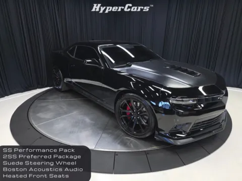 Black 2015 Chevrolet Camaro SS for sale in New Albany, IN