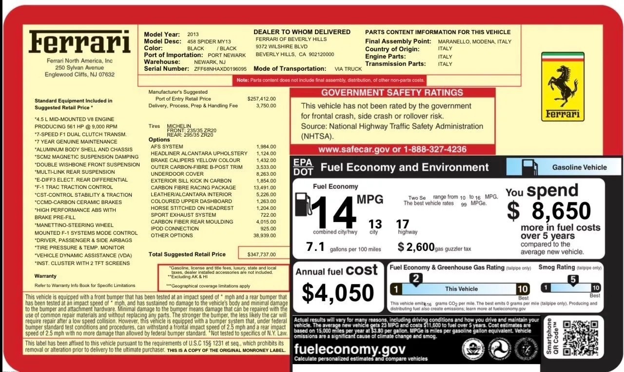 Photos of 2013 Ferrari 458 Spider for sale in New Albany, IN at HyperCars