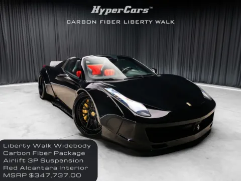 Blue 2013 Ferrari 458 Spider for sale in New Albany, IN