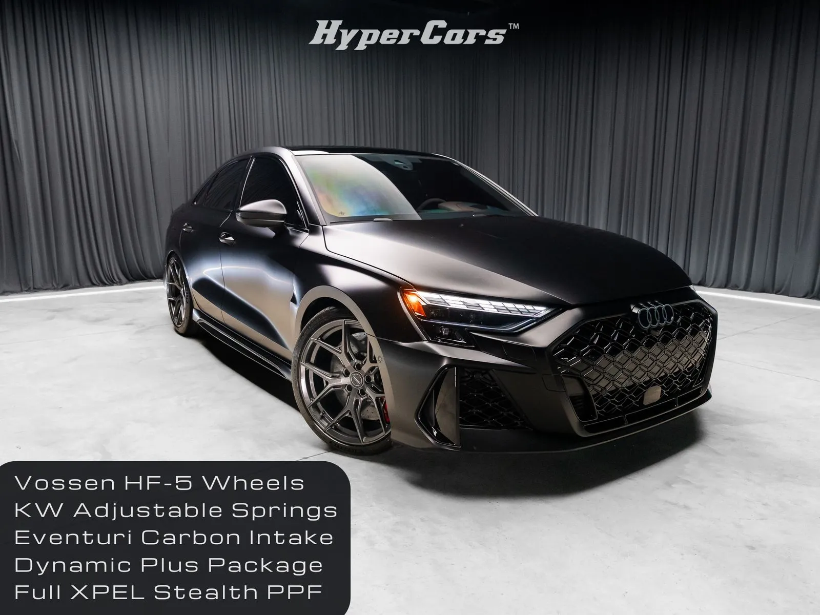 Black 2025 Audi RS 3 2.5T for sale in New Albany, IN