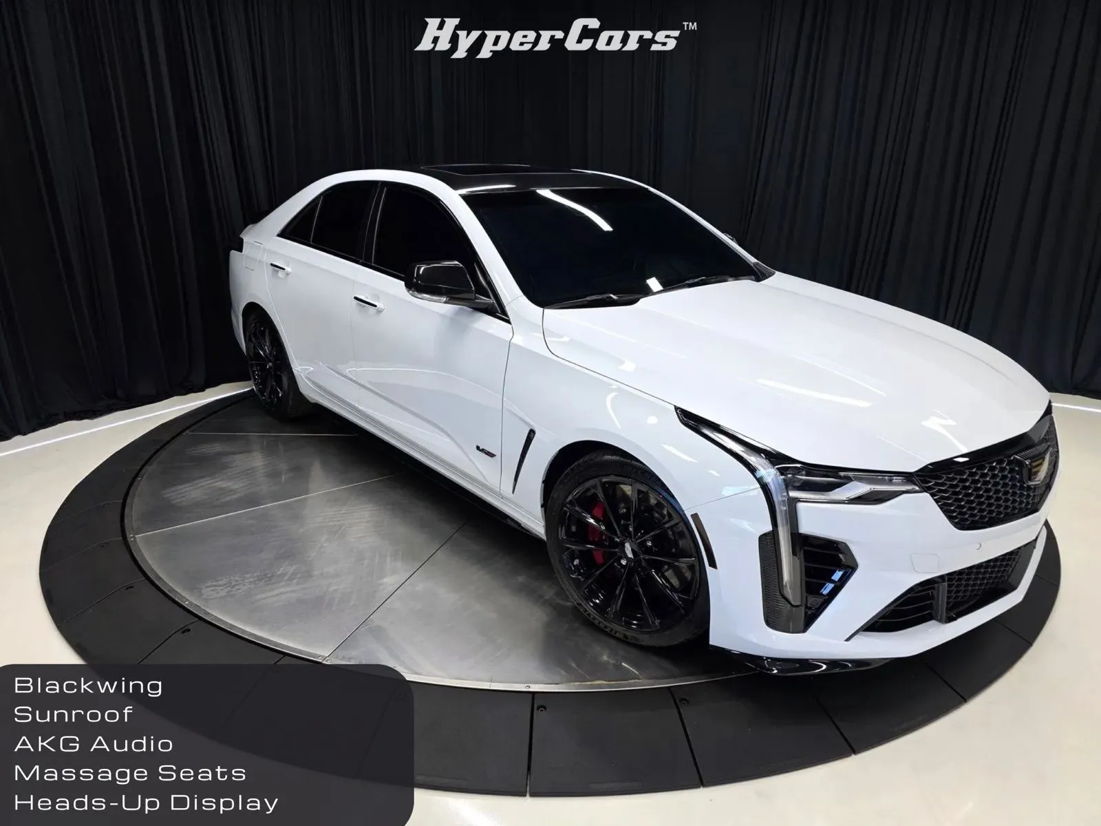 White 2023 Cadillac CT4 V-Series for sale in New Albany, IN