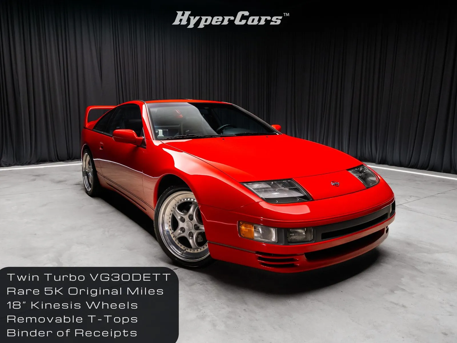Red 1993 Nissan 300ZX Turbo for sale in New Albany, IN