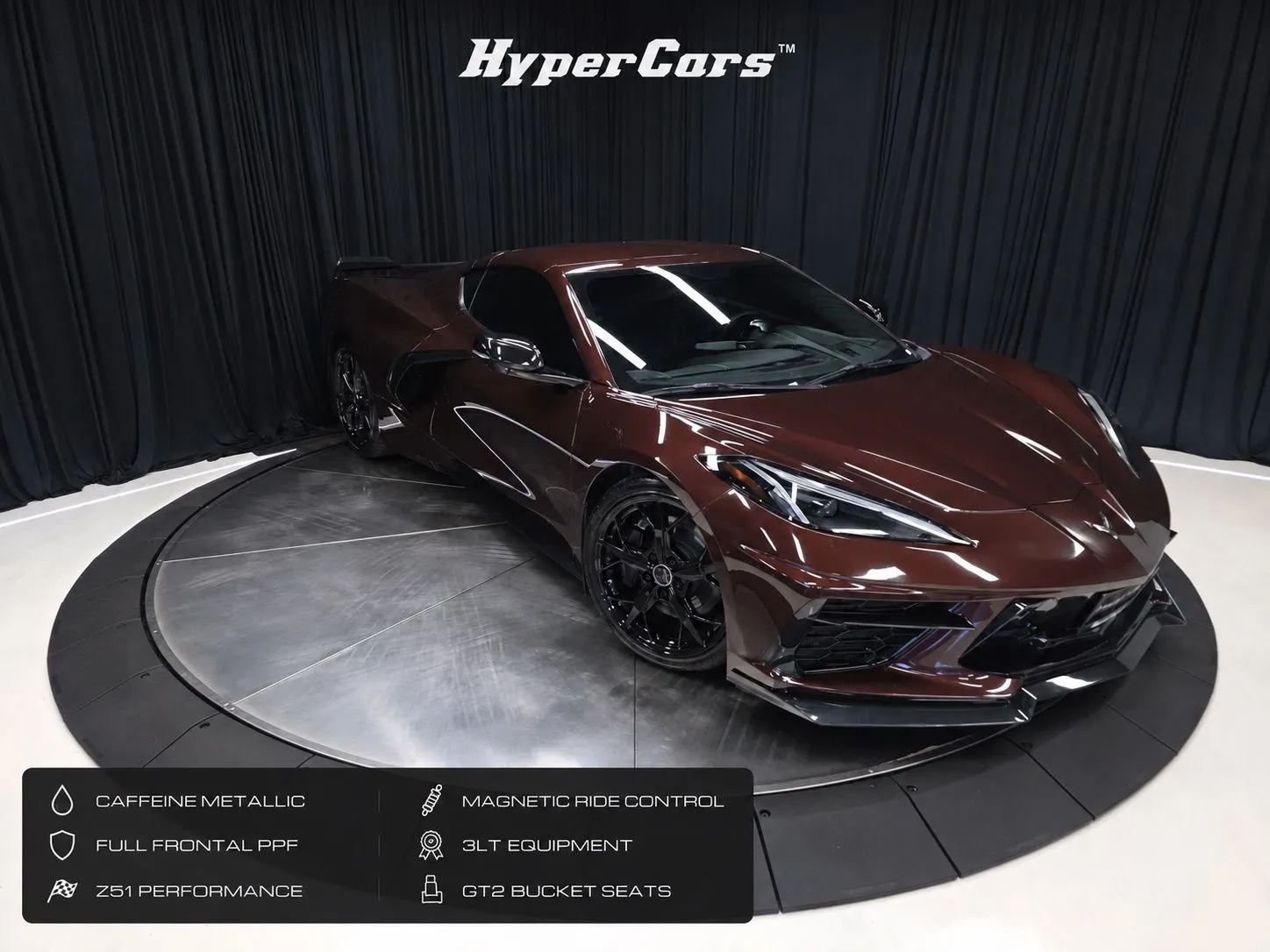 Brown 2022 Chevrolet Corvette Stingray for sale in New Albany, IN