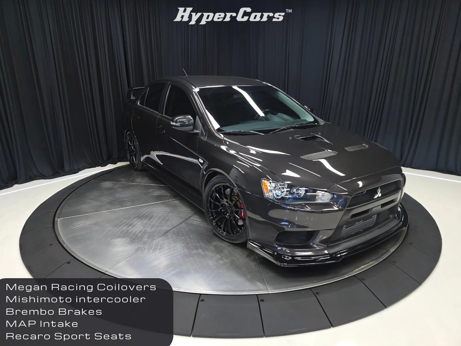 Black 2015 Mitsubishi Lancer Evolution GSR for sale in New Albany, IN