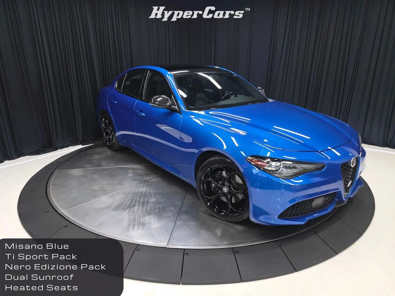 Blue 2021 Alfa Romeo Giulia Ti Sport for sale in New Albany, IN