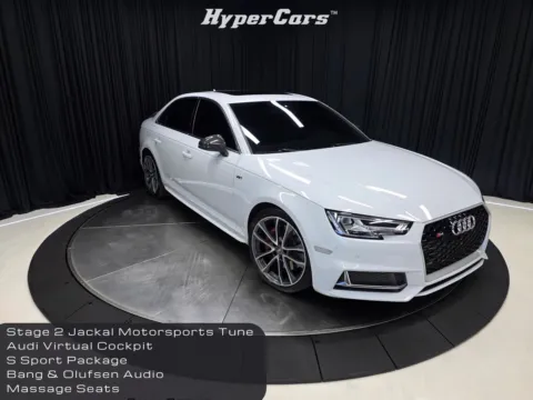 White 2018 Audi S4 3.0T Premium Plus for sale in New Albany, IN