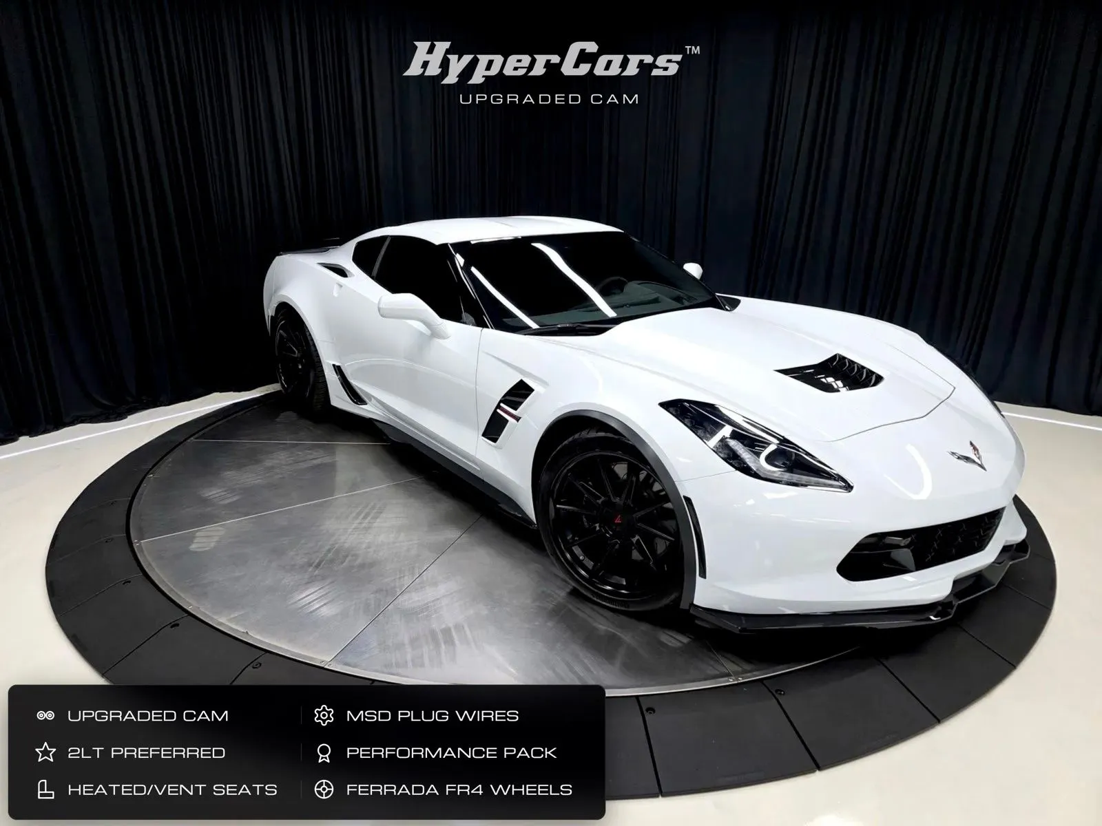 White 2019 Chevrolet Corvette Grand Sport for sale in New Albany, IN