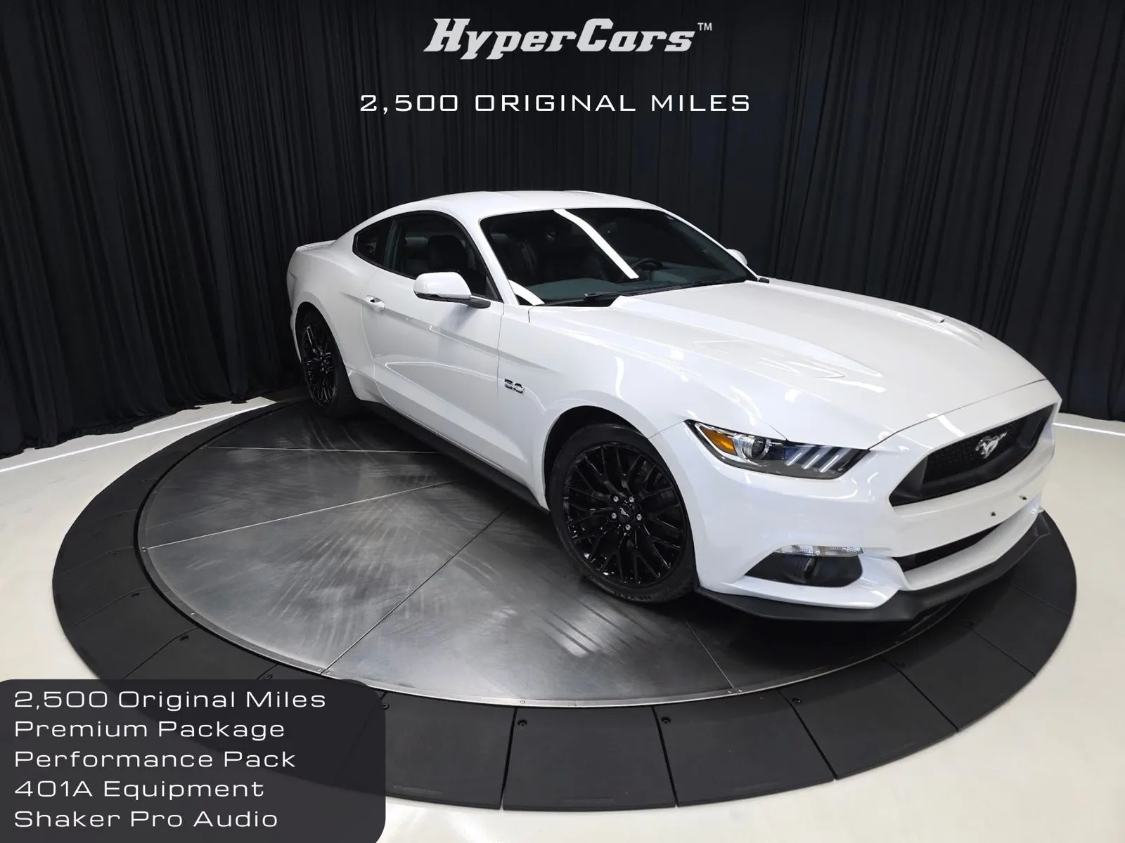 White 2017 Ford Mustang GT Premium for sale in New Albany, IN