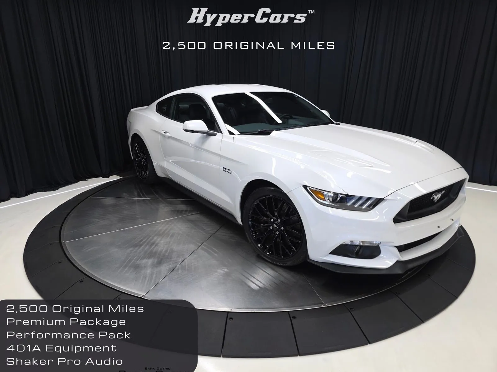 White 2017 Ford Mustang GT Premium for sale in New Albany, IN