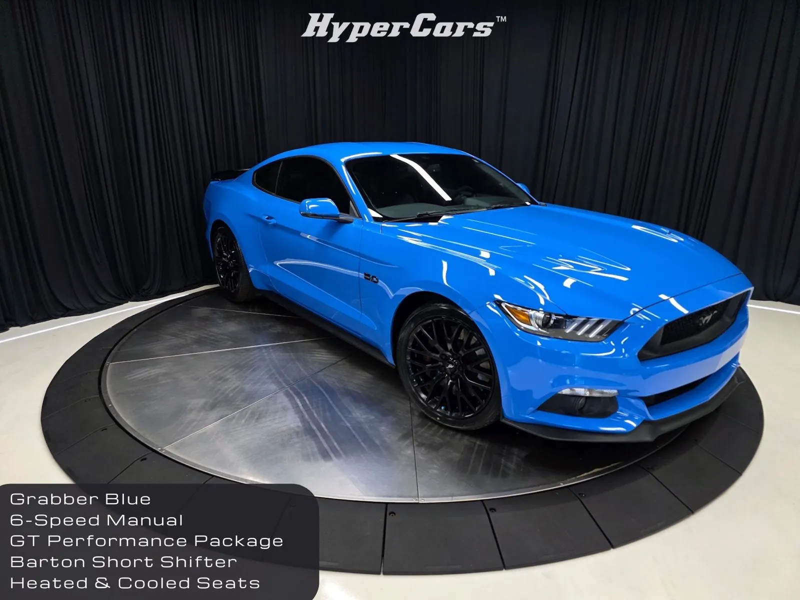 Blue 2017 Ford Mustang GT Premium for sale in New Albany, IN