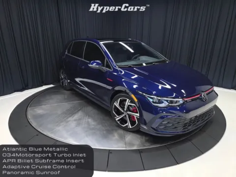 Blue 2024 Volkswagen Golf GTI 2.0T SE for sale in New Albany, IN