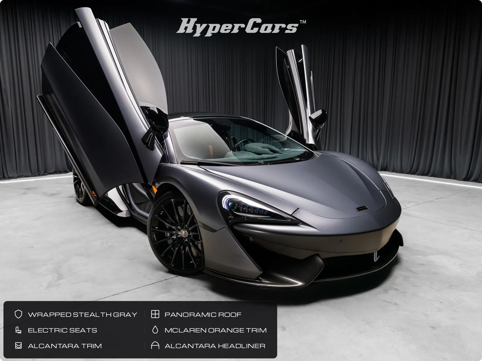 Gray 2017 McLaren 570GT for sale in New Albany, IN