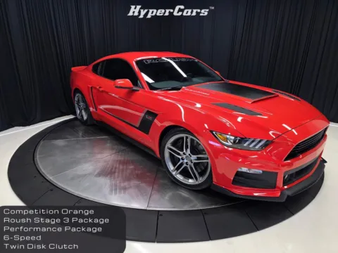 Orange 2016 Ford Mustang GT Premium for sale in New Albany, IN