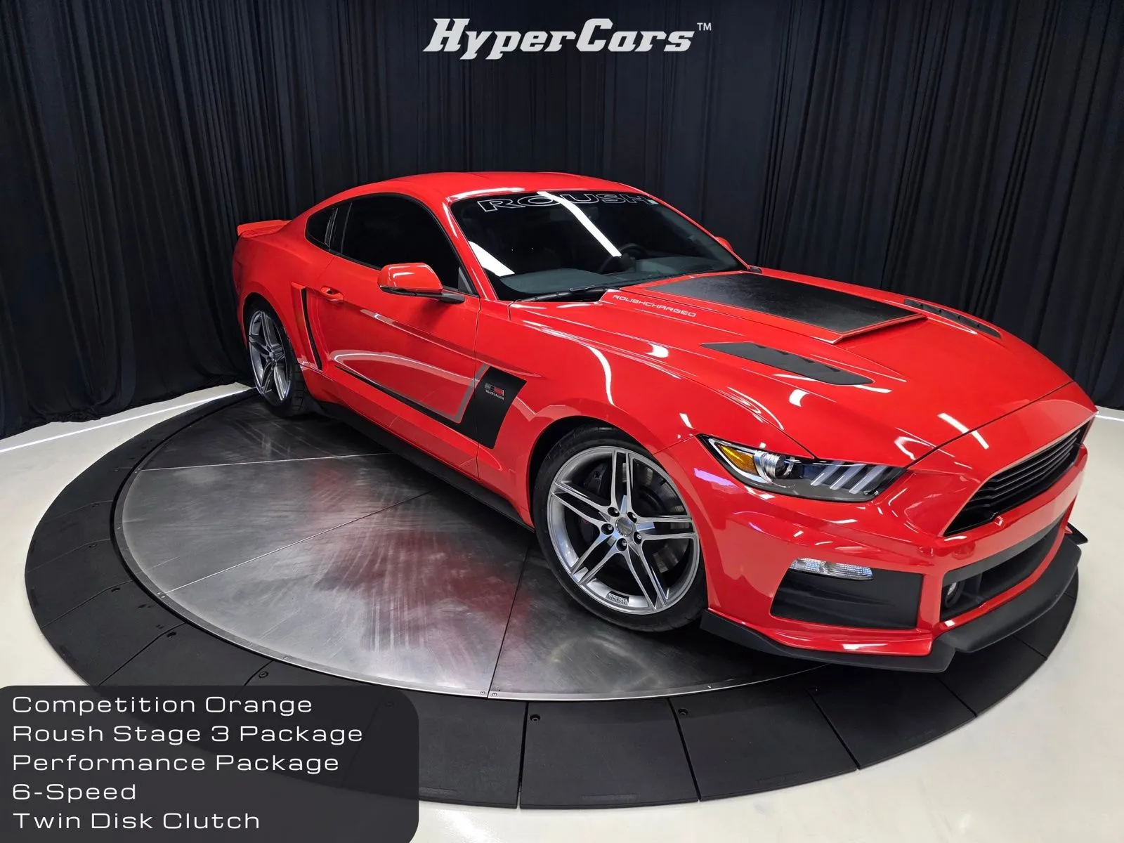 Orange 2016 Ford Mustang GT Premium for sale in New Albany, IN