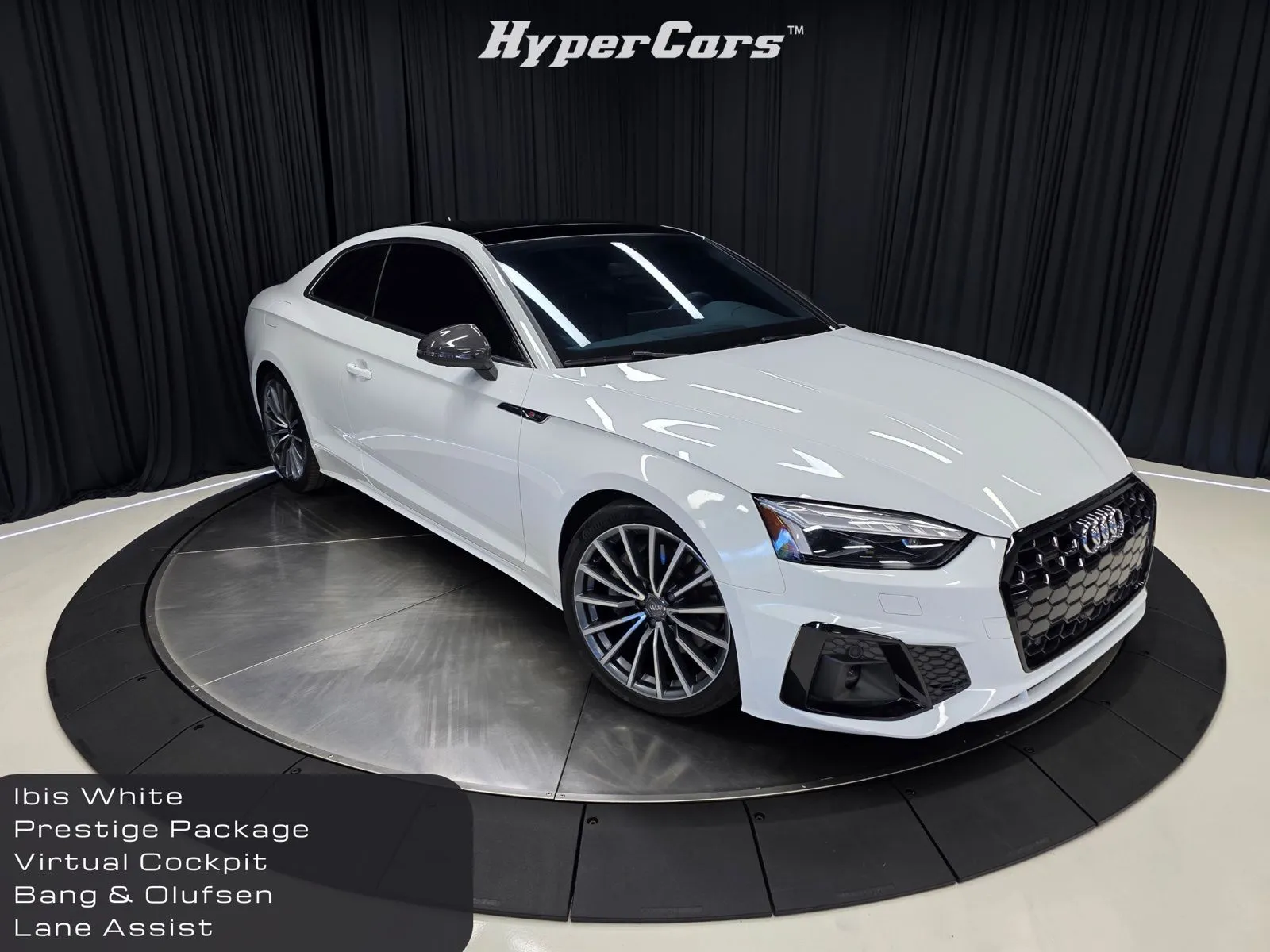 Black 2020 Audi A5 2.0T Prestige for sale in New Albany, IN