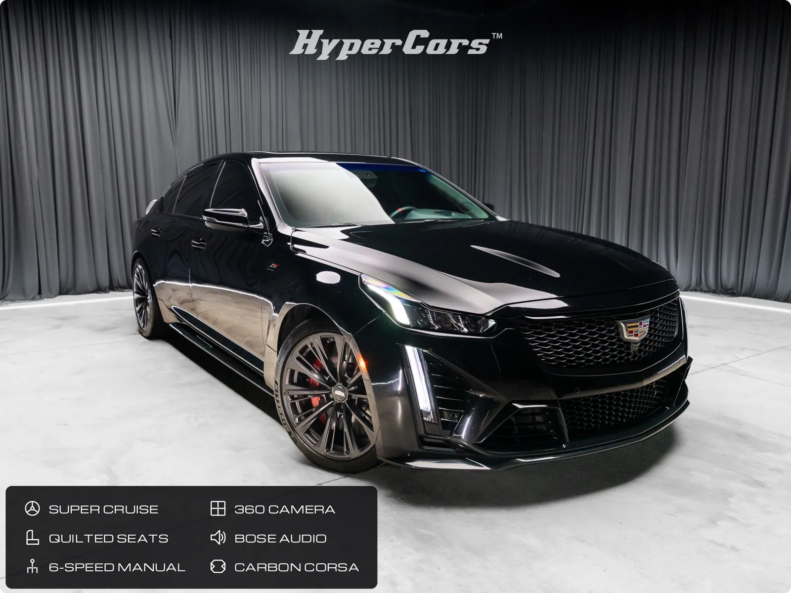 Black 2024 Cadillac CT5 V-Series for sale in New Albany, IN