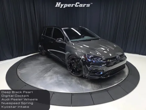 Black 2018 Volkswagen Golf R DCC & Navigation 4Motion for sale in New Albany, IN