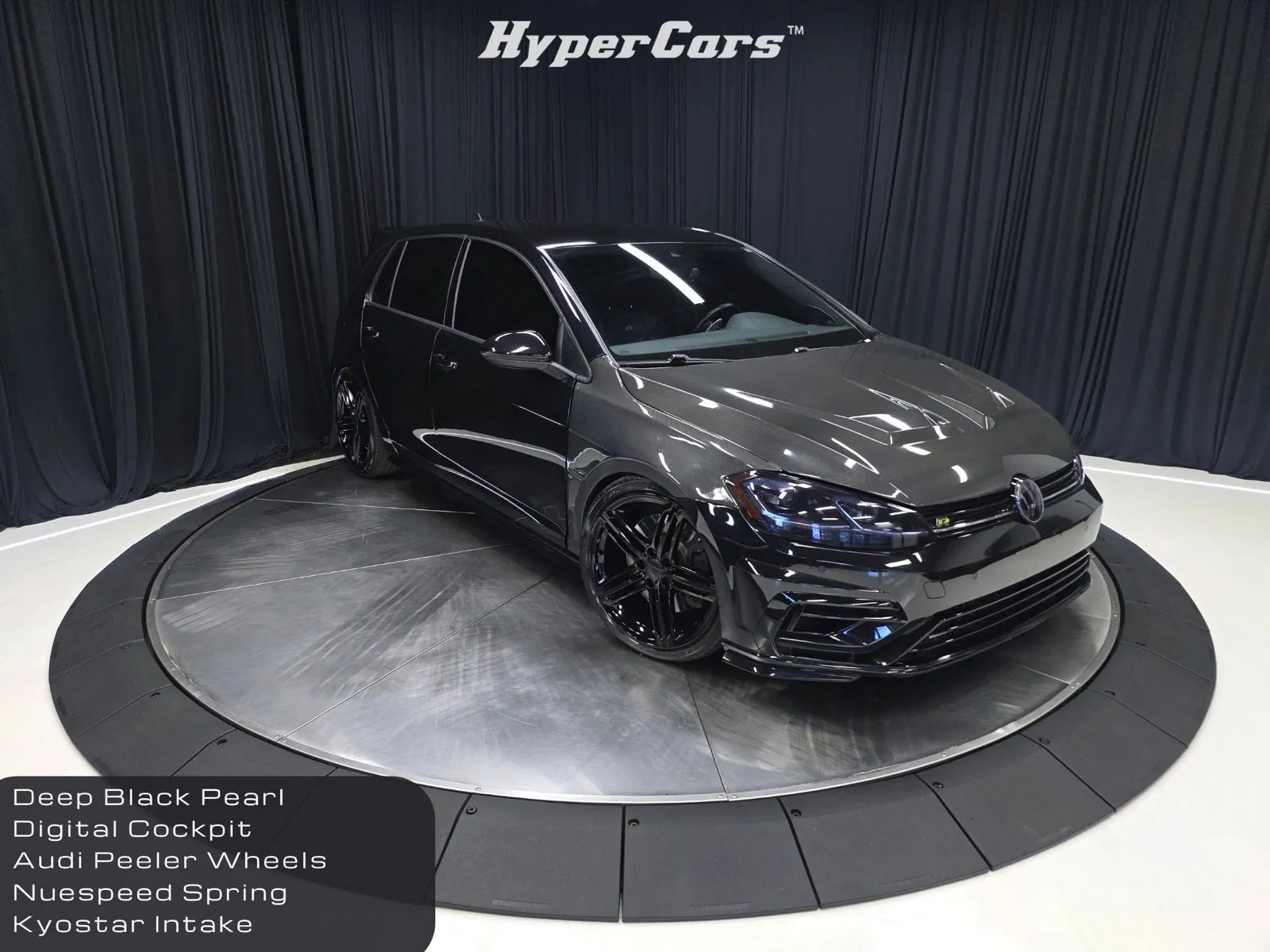 Black 2018 Volkswagen Golf R DCC & Navigation 4Motion for sale in New Albany, IN