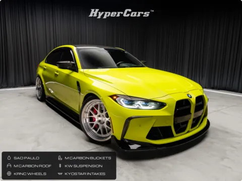 Yellow 2022 BMW M3 for sale in New Albany, IN