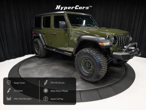 Green 2021 Jeep Wrangler Unlimited Sport Altitude for sale in New Albany, IN