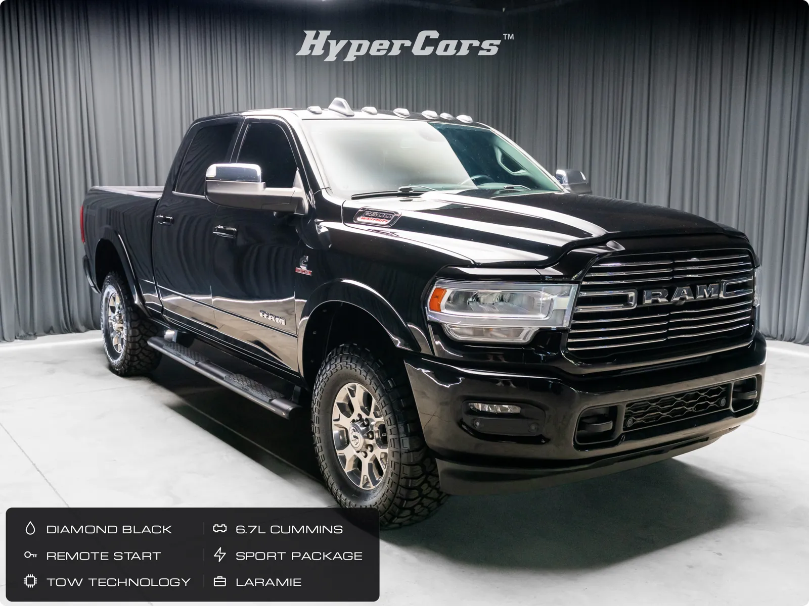 Black 2020 Ram 2500 Laramie for sale in New Albany, IN