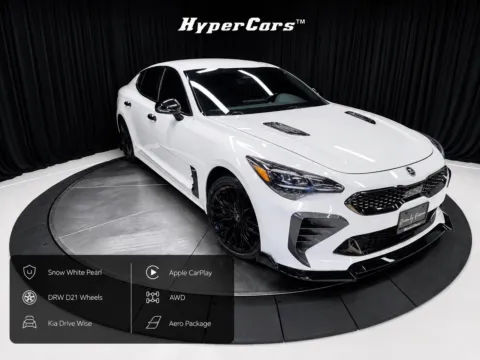 White 2023 Kia Stinger GT-Line for sale in New Albany, IN