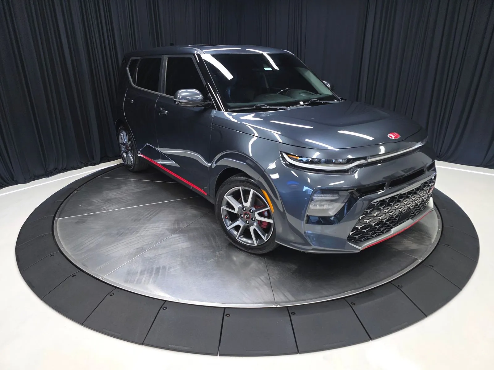 Gray 2020 Kia Soul GT-Line Turbo for sale in New Albany, IN