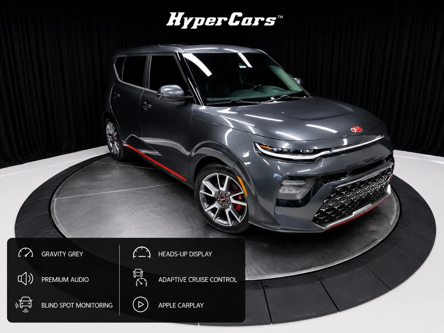 Gray 2020 Kia Soul GT-Line Turbo for sale in New Albany, IN