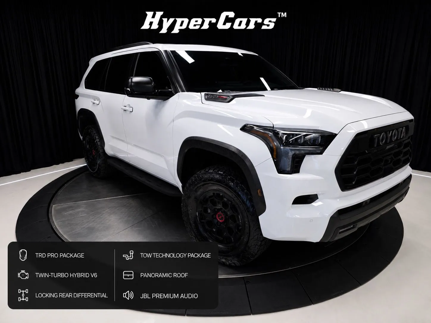 White 2024 Toyota Sequoia TRD Pro for sale in New Albany, IN