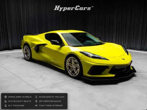 Yellow 2023 Chevrolet Corvette Stingray for sale in New Albany, IN