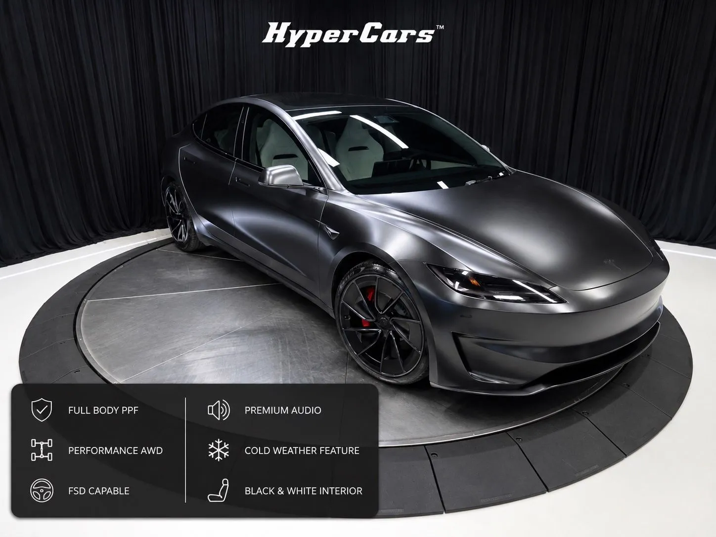 Black 2024 Tesla Model 3 Performance for sale in New Albany, IN
