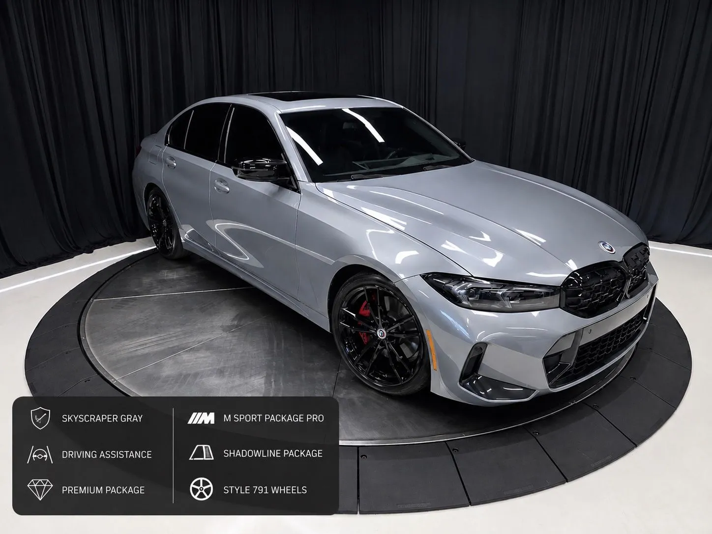 Gray 2023 BMW 3 Series M340i for sale in New Albany, IN