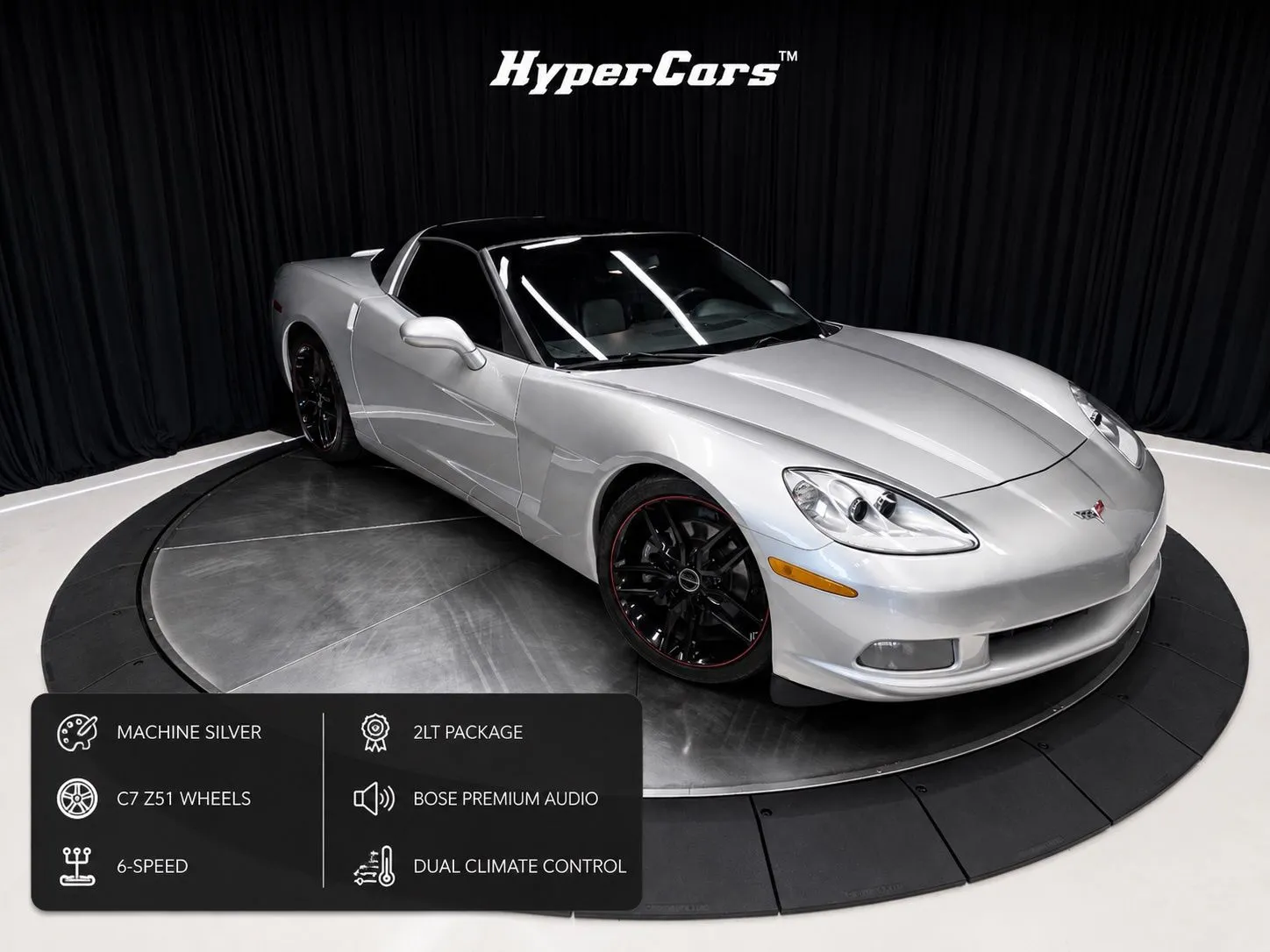 Silver 2007 Chevrolet Corvette for sale in New Albany, IN