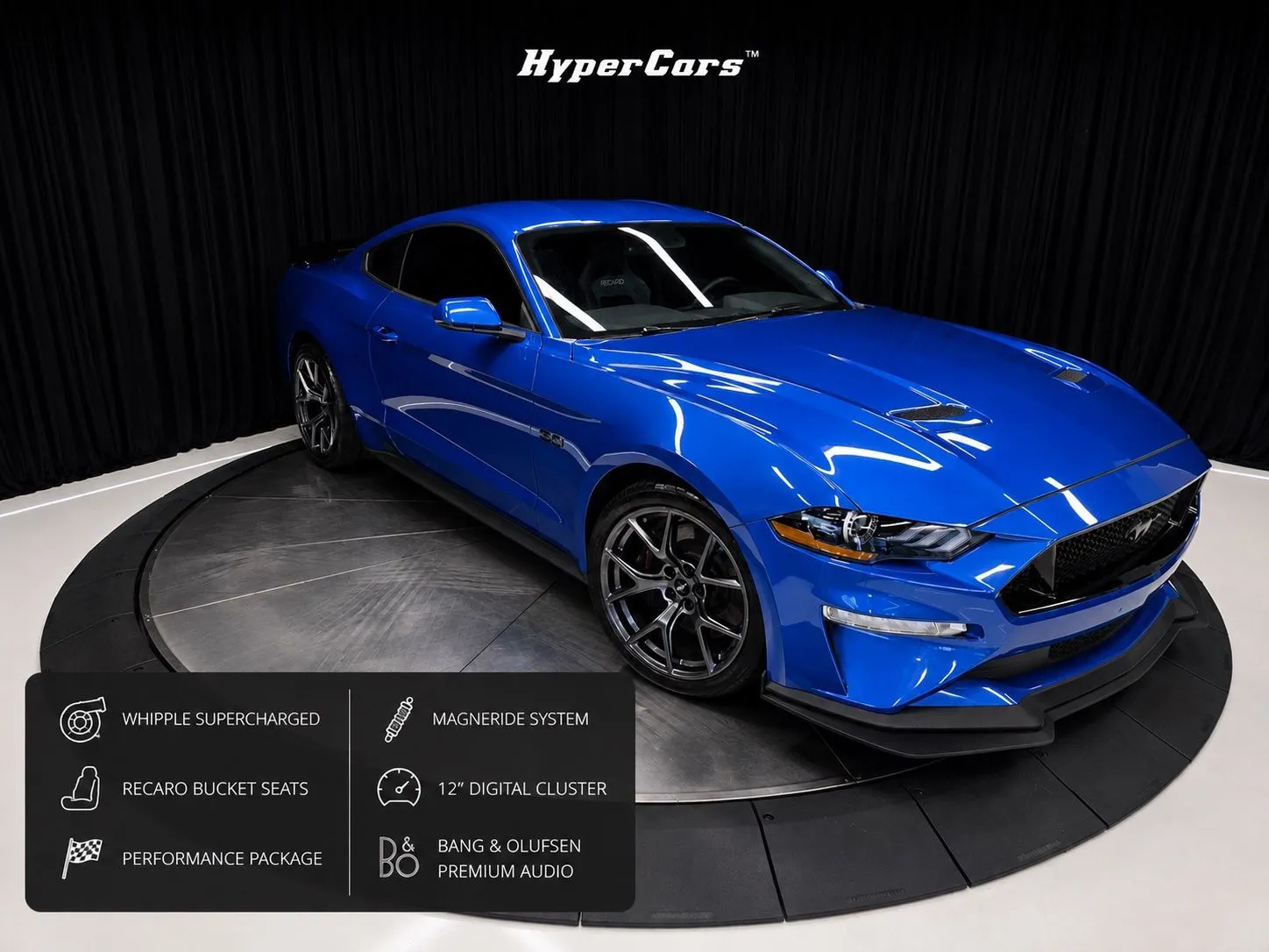 Blue 2020 Ford Mustang GT Premium for sale in New Albany, IN