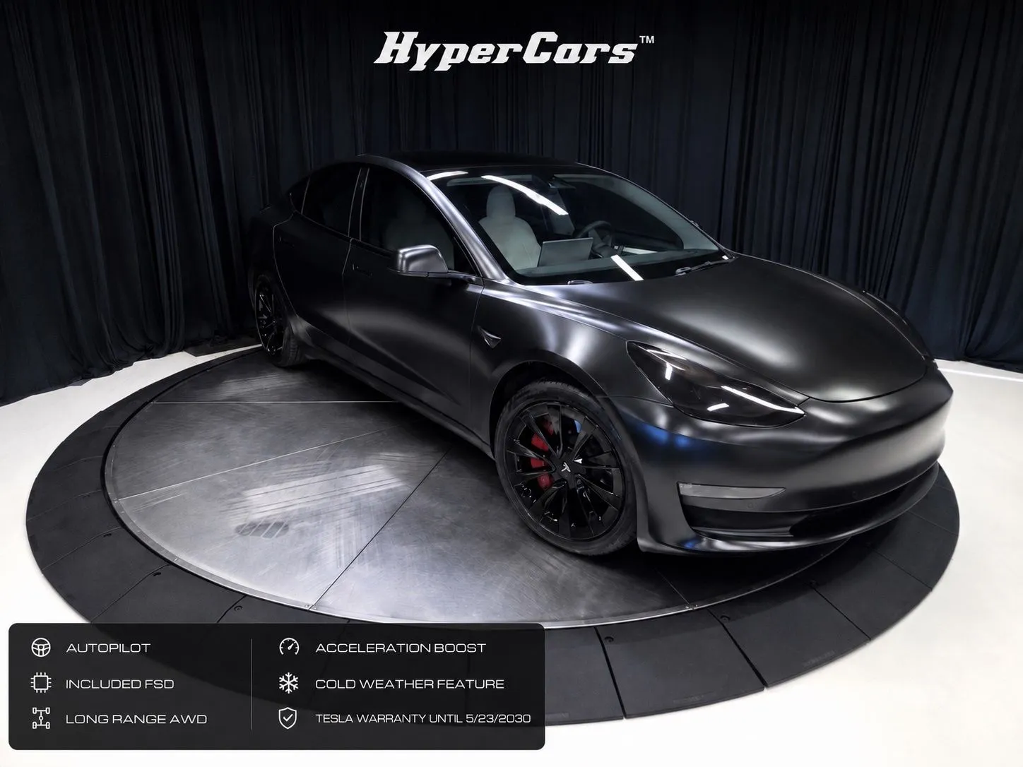 Black 2022 Tesla Model 3 Long Range for sale in New Albany, IN