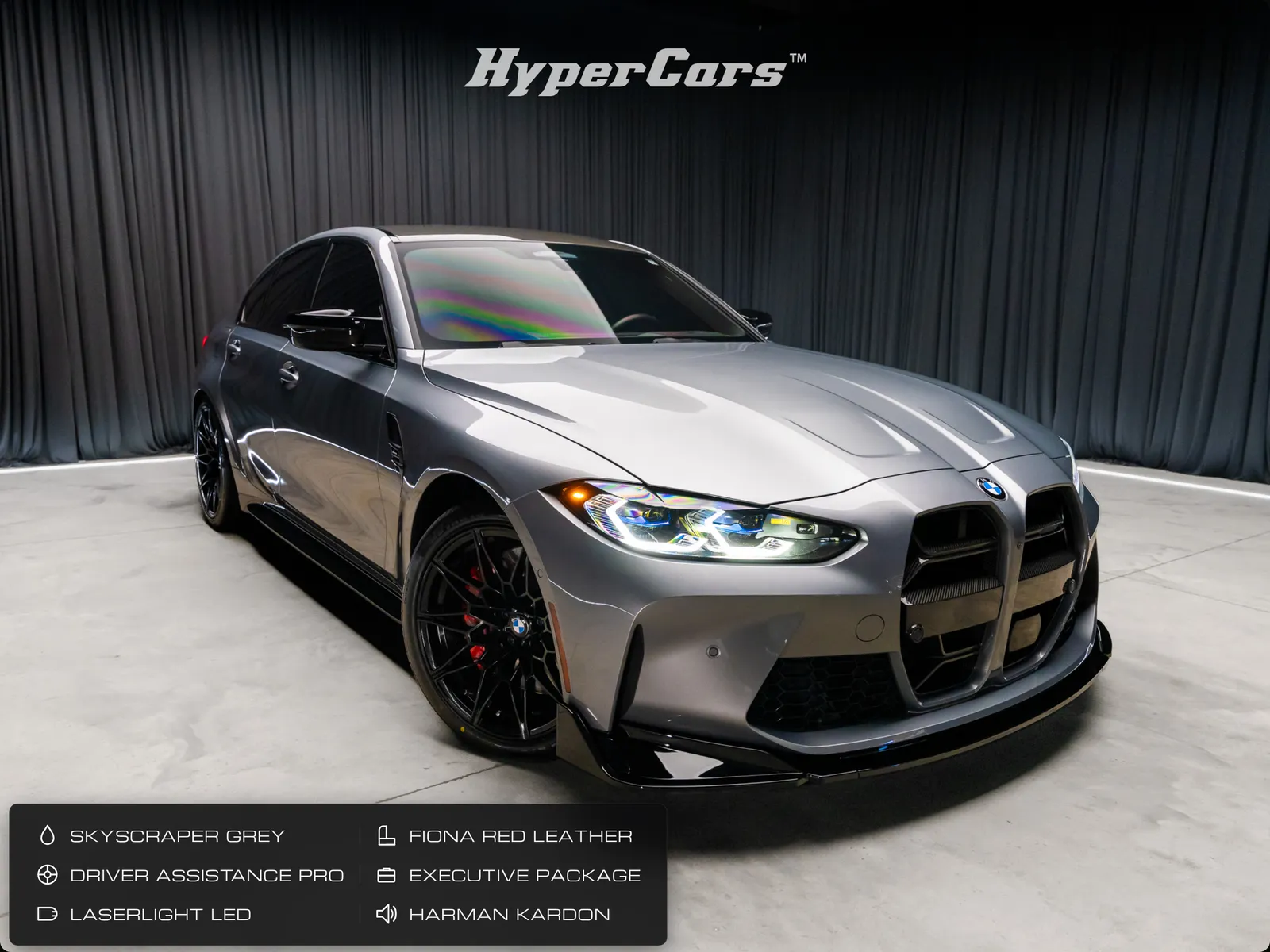 Gray 2024 BMW M3 Competition for sale in New Albany, IN