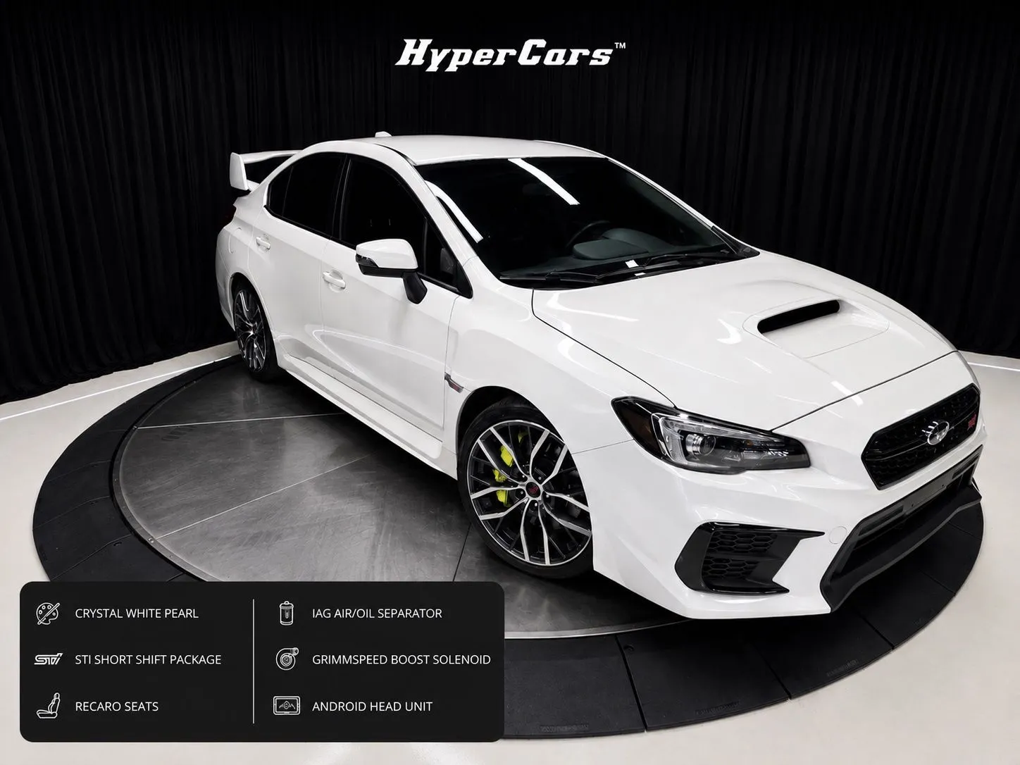 White 2020 Subaru WRX STi for sale in New Albany, IN