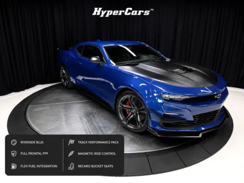 Blue 2023 Chevrolet Camaro SS for sale in New Albany, IN