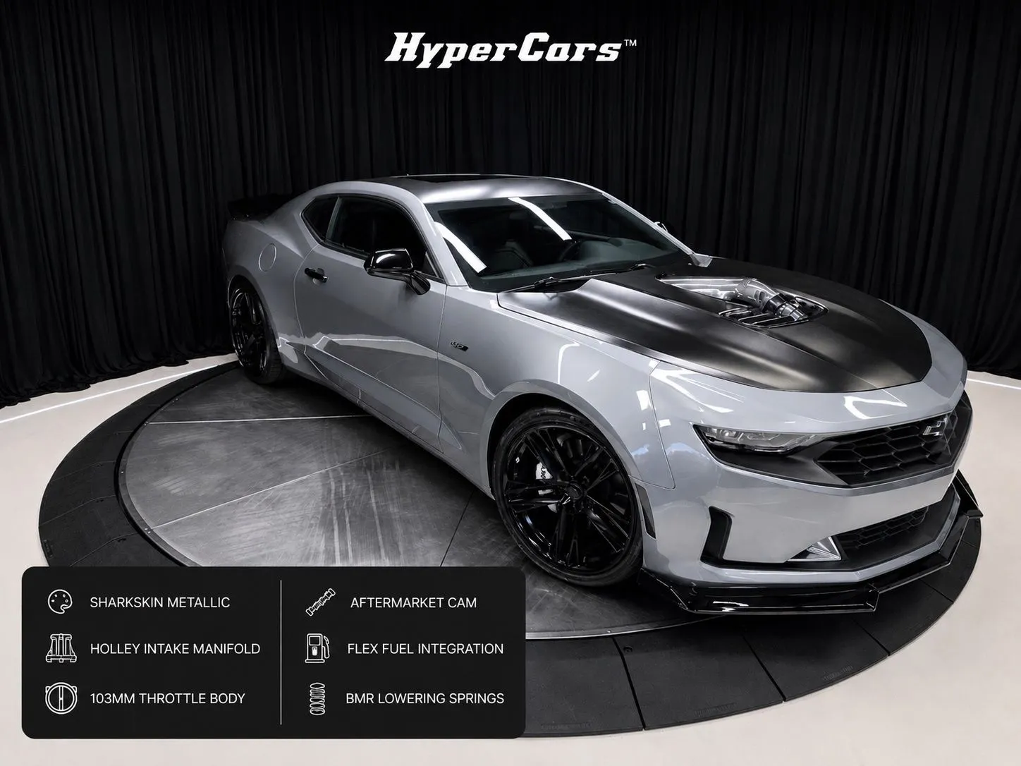 Gray 2023 Chevrolet Camaro LT1 for sale in New Albany, IN