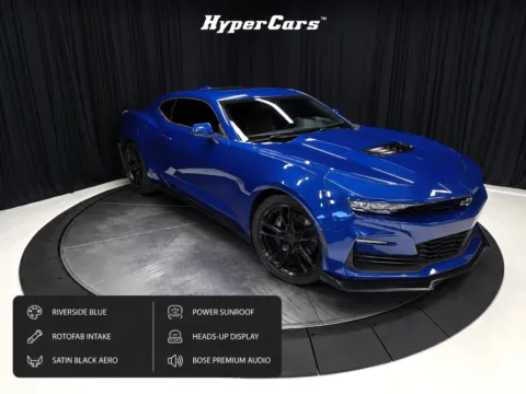 Blue 2021 Chevrolet Camaro SS for sale in New Albany, IN