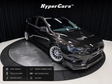 Black 2012 Mitsubishi Lancer Evolution GSR for sale in New Albany, IN