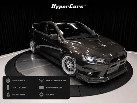 Black 2012 Mitsubishi Lancer Evolution GSR for sale in New Albany, IN
