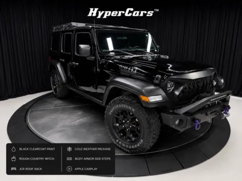 Black 2020 Jeep Wrangler Unlimited Sport for sale in New Albany, IN