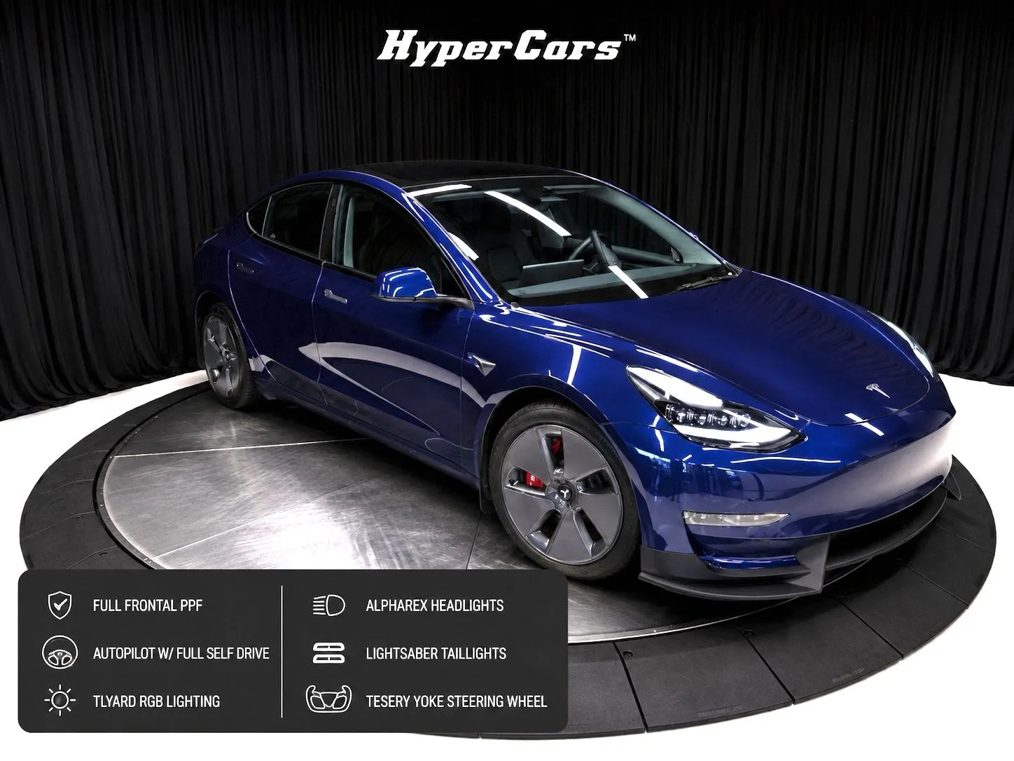 Blue 2023 Tesla Model 3 for sale in New Albany, IN