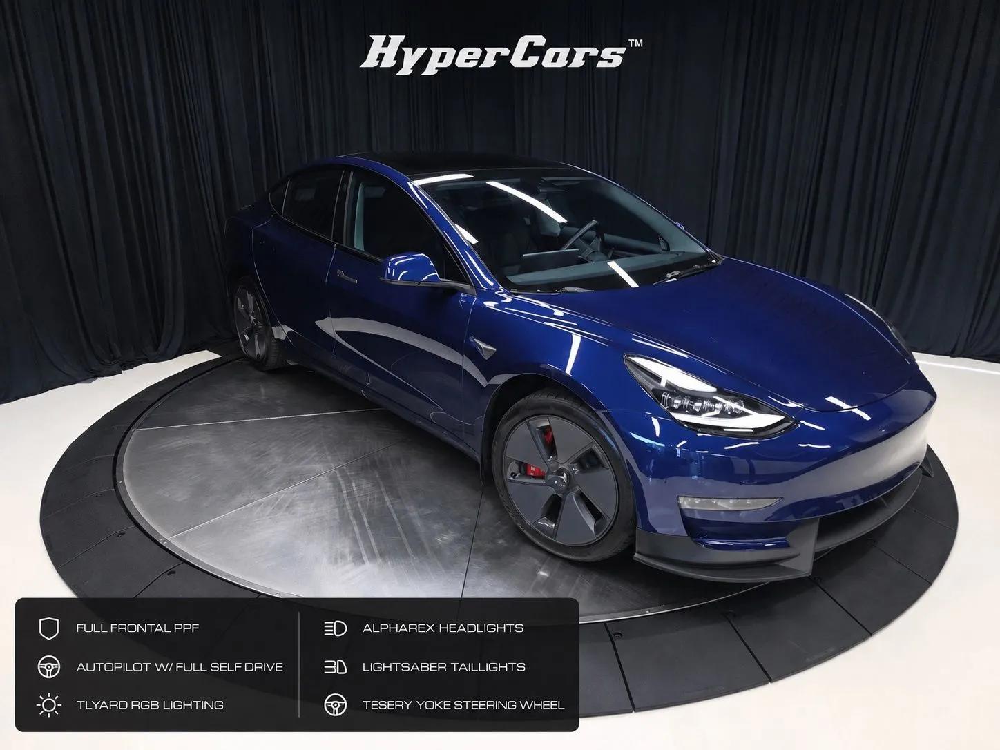 Blue 2023 Tesla Model 3 for sale in New Albany, IN