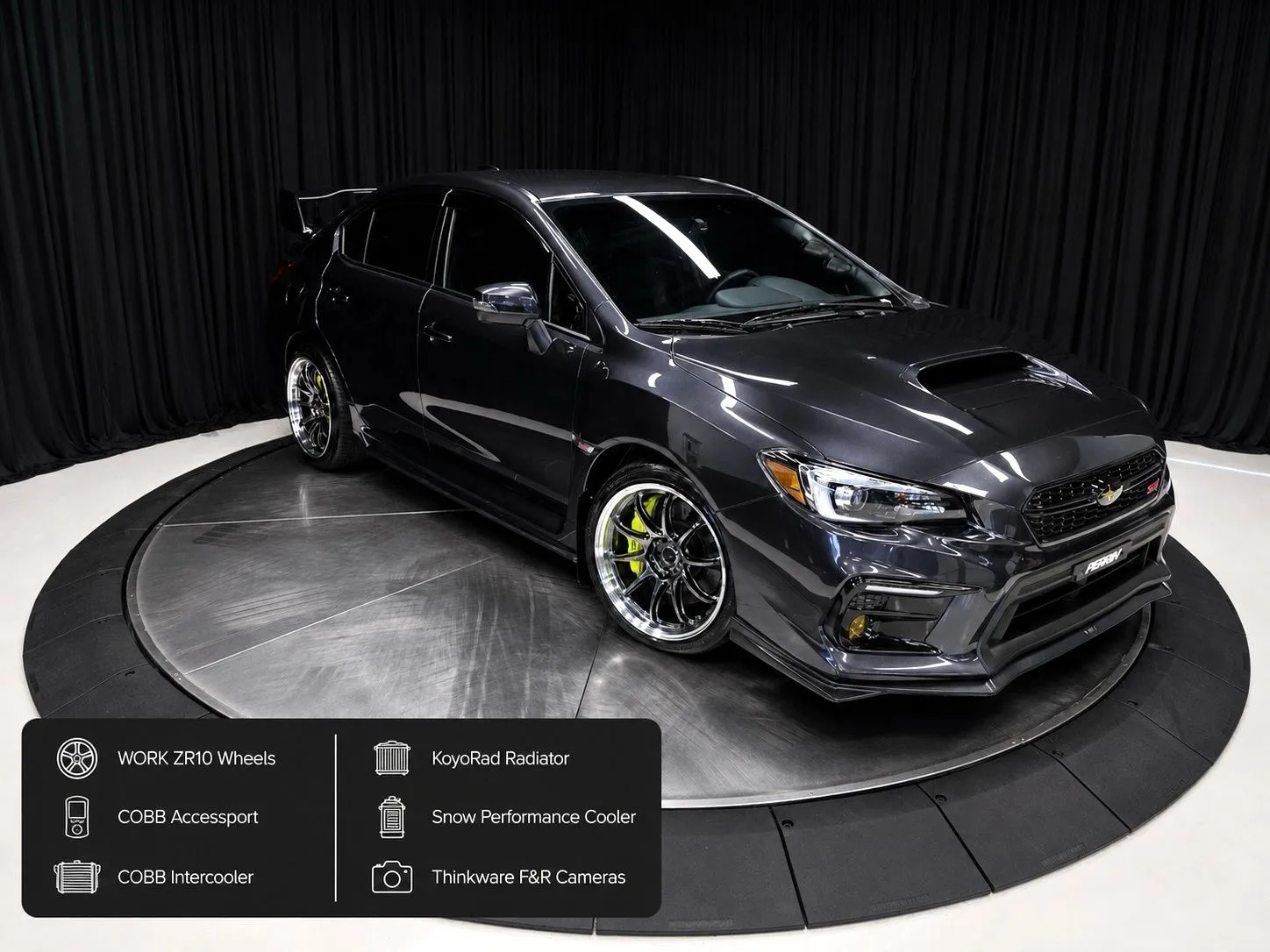 Gray 2019 Subaru WRX STi for sale in New Albany, IN